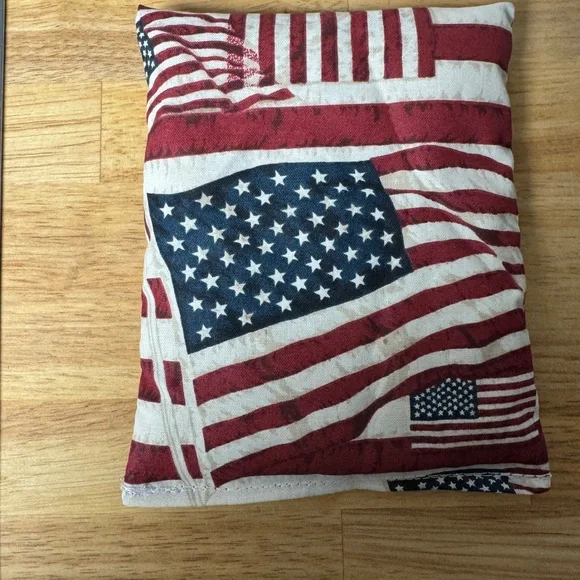 HOT COLD RICE THERAPY BAG USA American Flag Rice Pack America 250th Anniversary - Picture 1 of 1